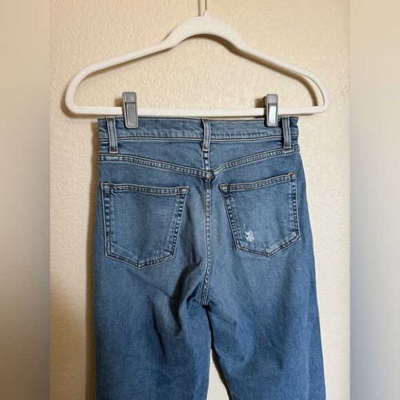 Reformation Stretch Flood Jean Size 26 in Catalina Wash‎ High Rise - Picture 5 of 8